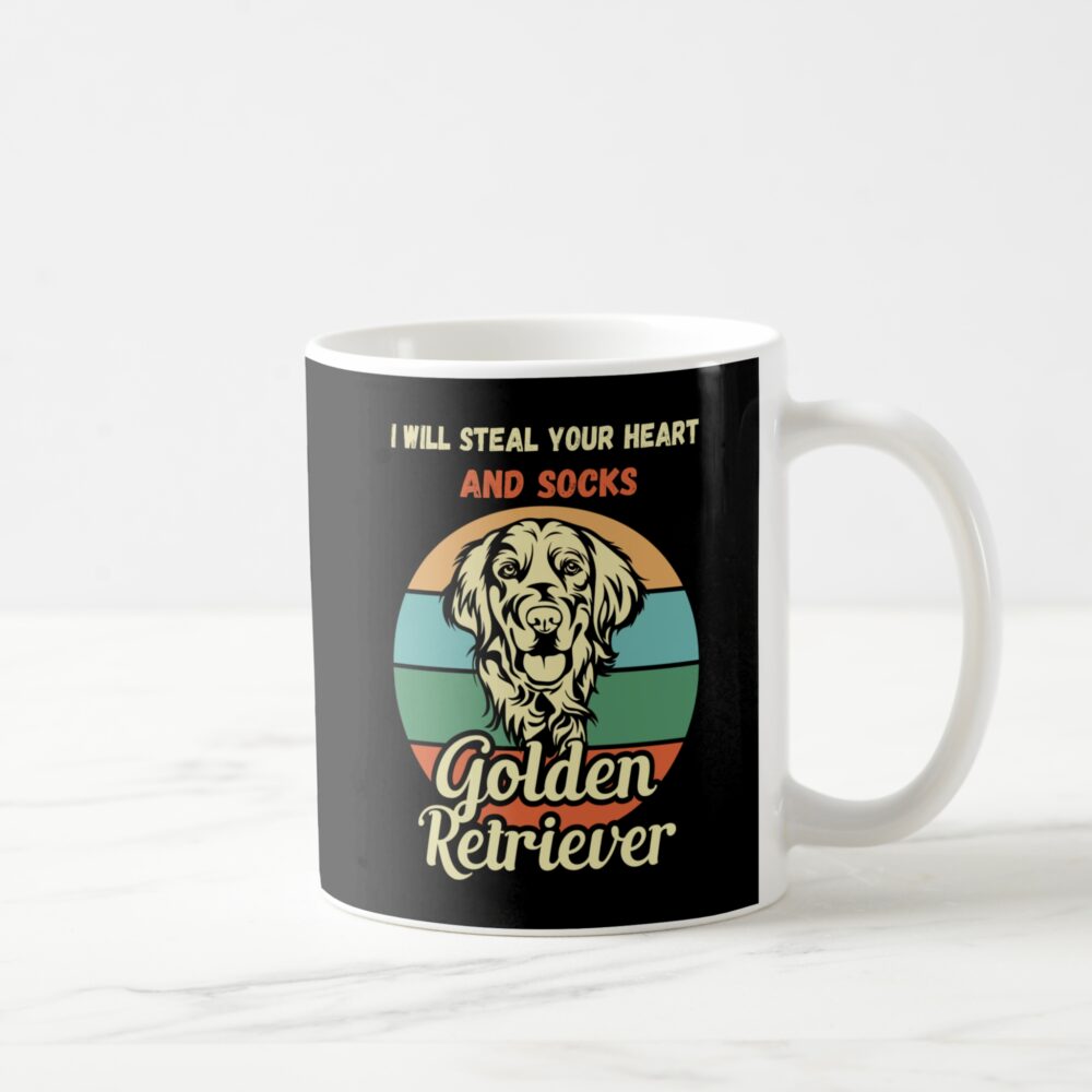Funny Golden Retriever Mug. Funny Dog Mug