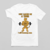Strong cat men's T-shirt. Tiger cat T-shirt.