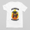 Hungry cat men's t-shirt. Funny cat t-shirt